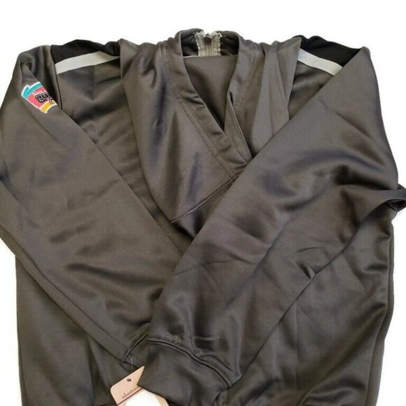 Hardwood Classics NBA San Antonio Spurs Full Zip Hoodie Boys Youth M Charcoal - Picture 5 of 6